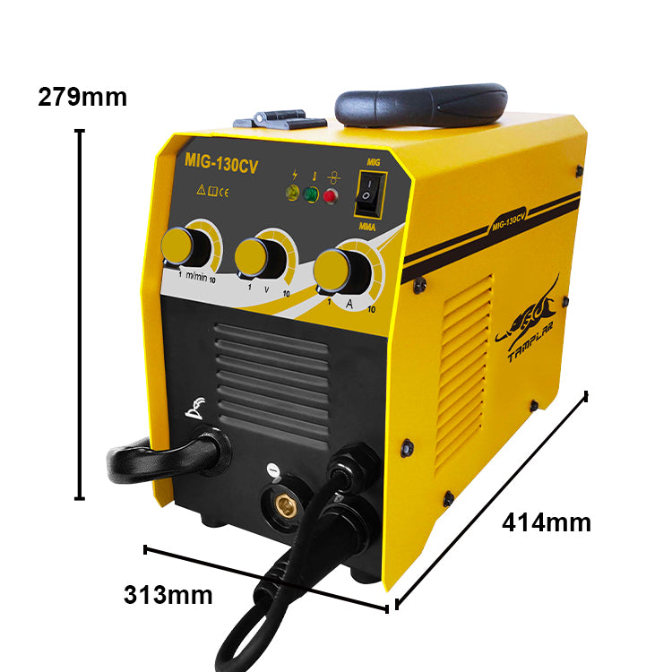 MIG-130CV 110V 220V Flux Core 120 Amp 3 in 1 Mma Mig Welding Machines Price Gasless Sale Arc Mma Welding Machines