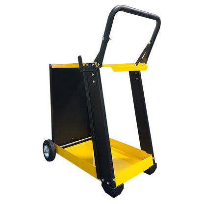 WTC2-T01 Welding tool trolley cart double layers with big back wheel