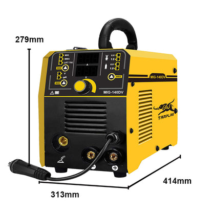 MIG-140DV Popular Style Dual voltage  Arc Welding Mini Portable Stick Arc Welders Flux Special Mig Welding Machine