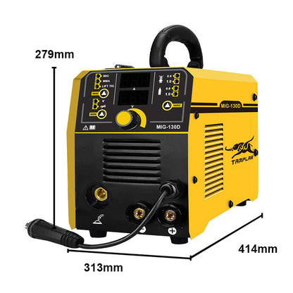 MIG-130D New design Specifications Small Single Face IGBT Electric Metal Electric Mig Welding Machine And Equipment