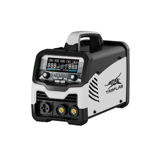 715MIG-120PLA Poste à souder 5-en-1 d'usine avec Lift TIG, OEM pour soudage aluminium/acier, écran LCD sans gaz