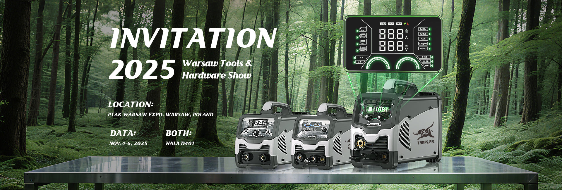 [Exhibition Invitation]Join Us at the Warsaw Tools & Hardware Show 2025