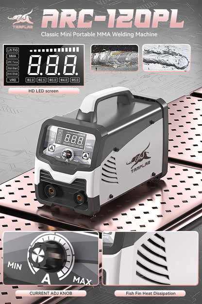 715ARC-120PL High Efficiency MMA Inverter LCD ARC Welder Compact Design for Home Use
