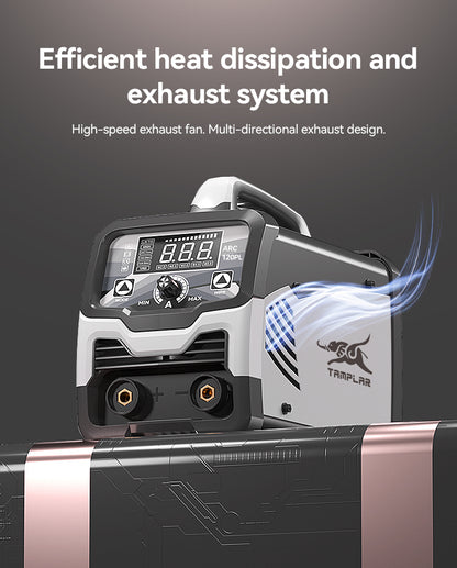 715ARC-120PL High Efficiency MMA Inverter LCD ARC Welder Compact Design for Home Use