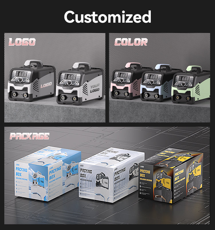 715ARC-120PL High Efficiency MMA Inverter LCD ARC Welder Compact Design for Home Use