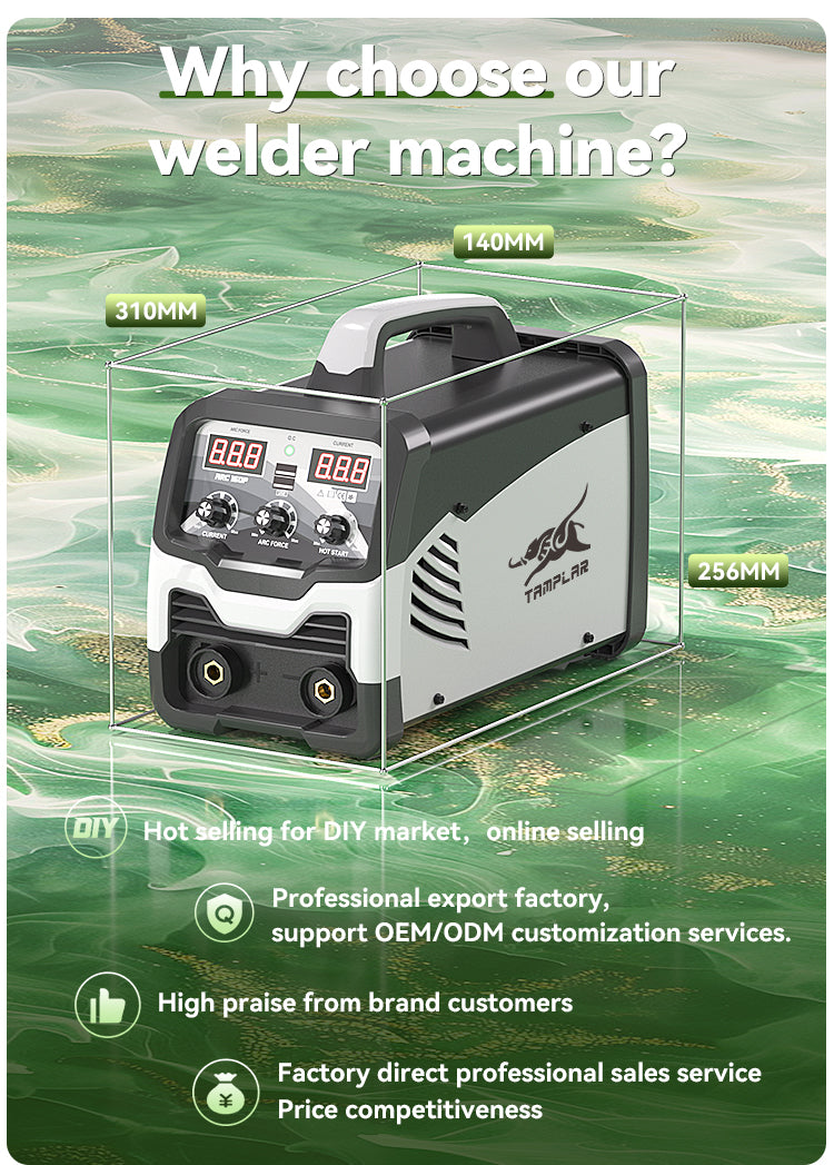 Fabricante de máquinas de soldadura MMA OEM 715ARC-160P com inversor de arco IGBT