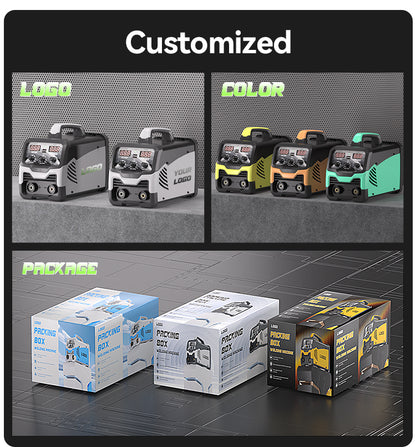 Fabricante de máquinas de soldadura MMA OEM 715ARC-160P com inversor de arco IGBT