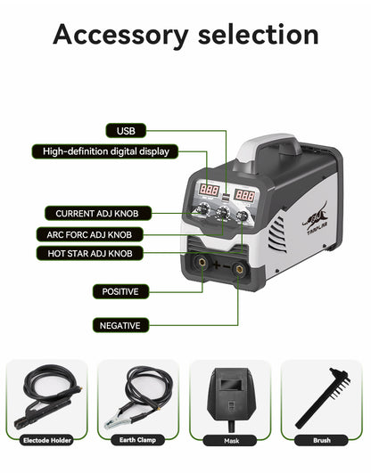 Fabricante de máquinas de soldadura MMA OEM 715ARC-160P com inversor de arco IGBT