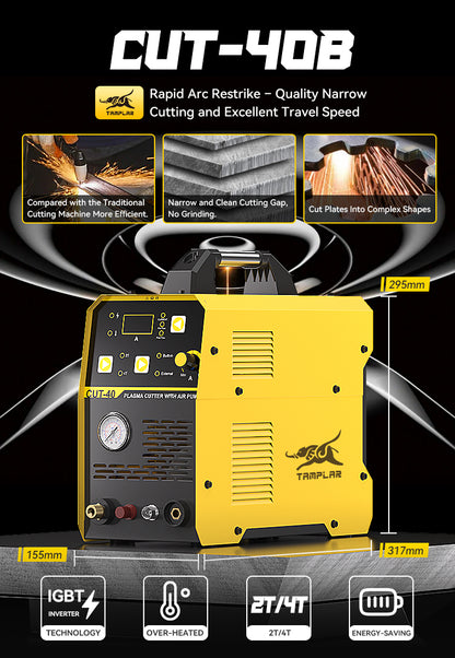 CUT-40B 220V 2T 4T Internal Air Compressor Plasma Welding Machine