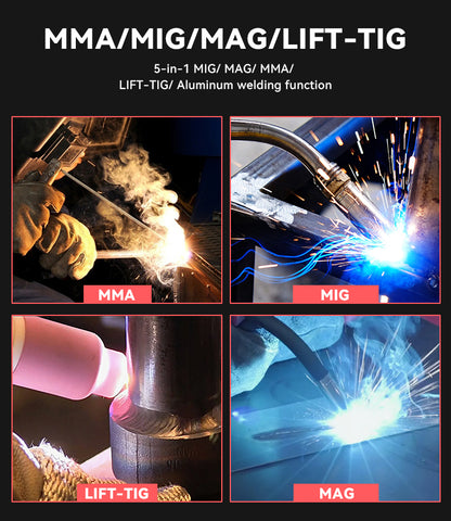 715MIG-140PAL Welding Machine Manufacturer from China Inverter MIG TIG MMA welding machine OEM ODM Available Aluminum welder