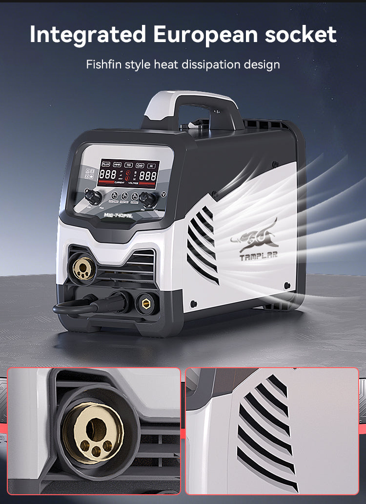 715MIG-140PAL Welding Machine Manufacturer from China Inverter MIG TIG MMA welding machine OEM ODM Available Aluminum welder