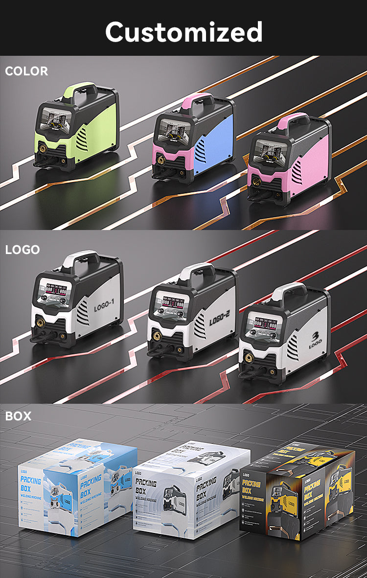 715MIG-140PAL Welding Machine Manufacturer from China Inverter MIG TIG MMA welding machine OEM ODM Available Aluminum welder