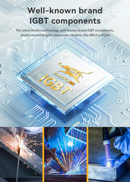 715MIG-140PLF 5kg LCD Inverter Welding Machine 4-in-1 Portable No Gas and Gas mig Welder for MMA & Lift TIG