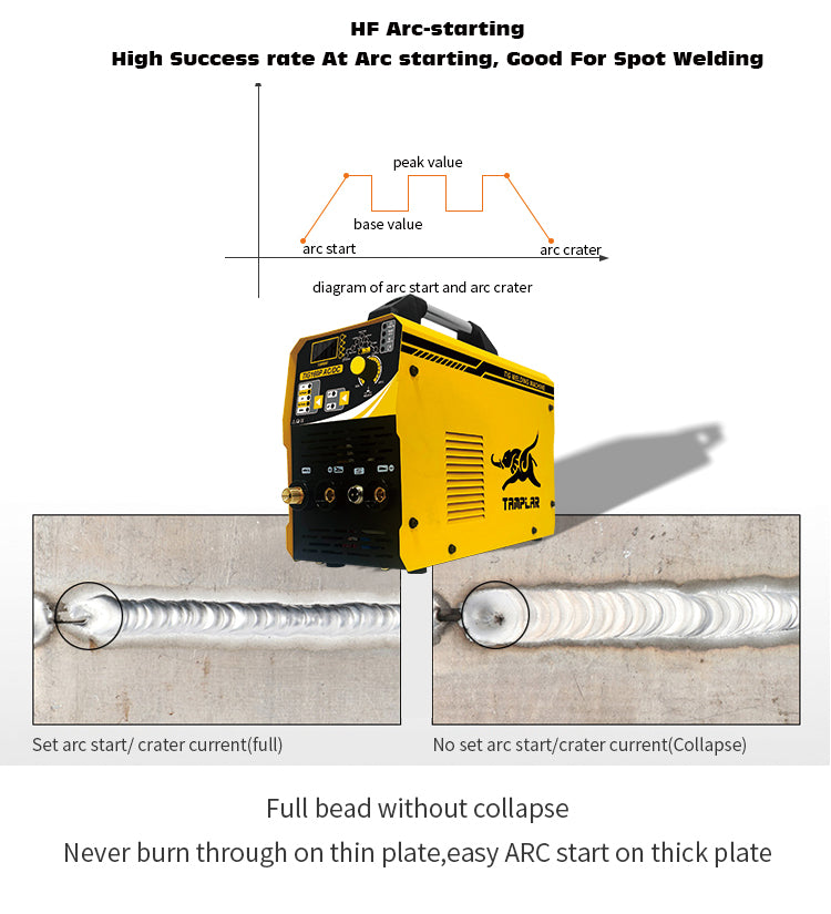 TIG-160PACDC Wholesale Tig welding machine argon high frequency welding tool welder machine