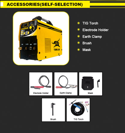 TIG-160PACDC Wholesale Tig welding machine argon high frequency welding tool welder machine