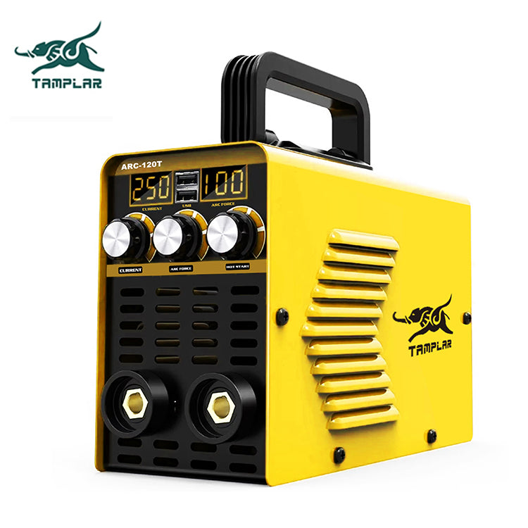 ARC-120T Hot selling professional Welding machine MINI MMA Inverter Arc Welders Fine with USB welding tool supplier