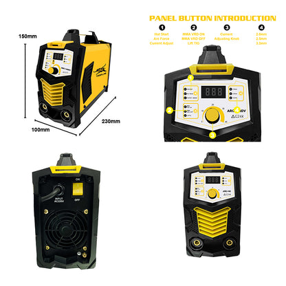 ARC-140DV Mały i przenośny spawarka TIG z podwójnym napięciem 110V 220V
