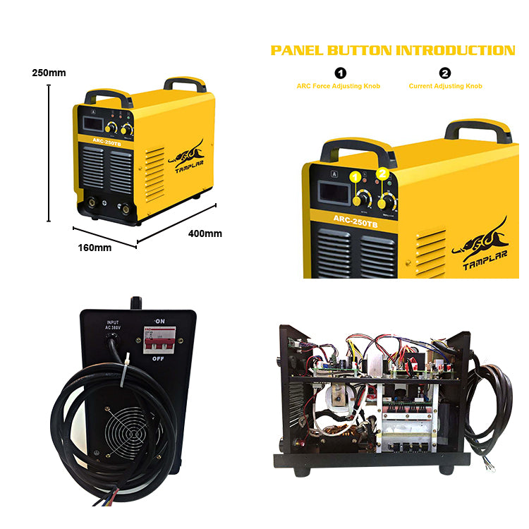 ARC-250TB Factory supplier cheap price wholesale Anti Stick Industrial Use MMA VRD ARC Welding Machine welder mma